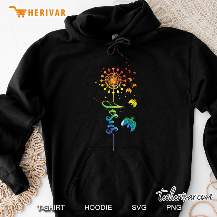 Jesus Dandelion Colorful Version Hoodie