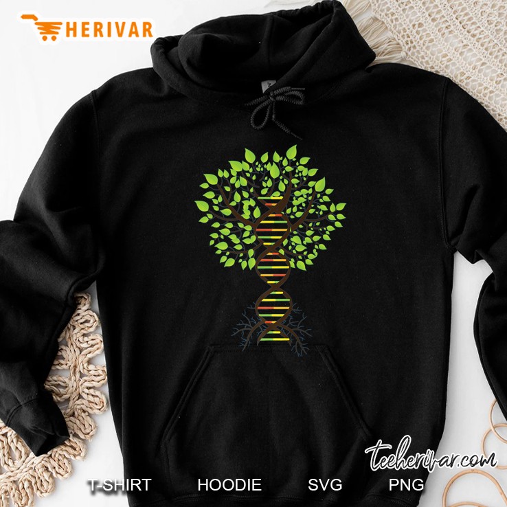 Genealogy DNA Tree Hoodie