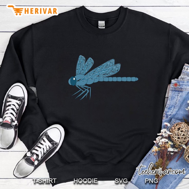 Blue Dragonfly Version Sweatshirt