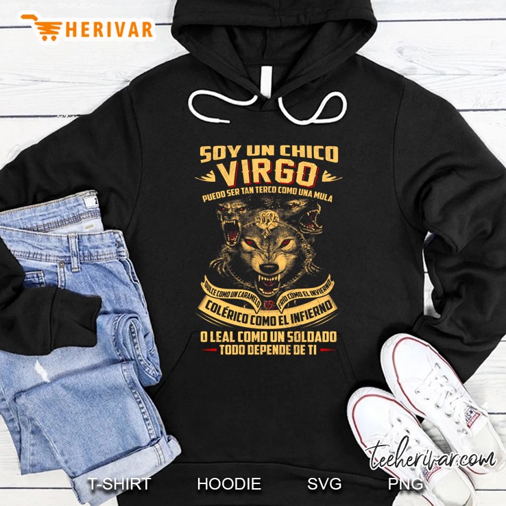Soy Un Chico Virgo Puedo Ser Tan Terco Como Una Mula Hoodie