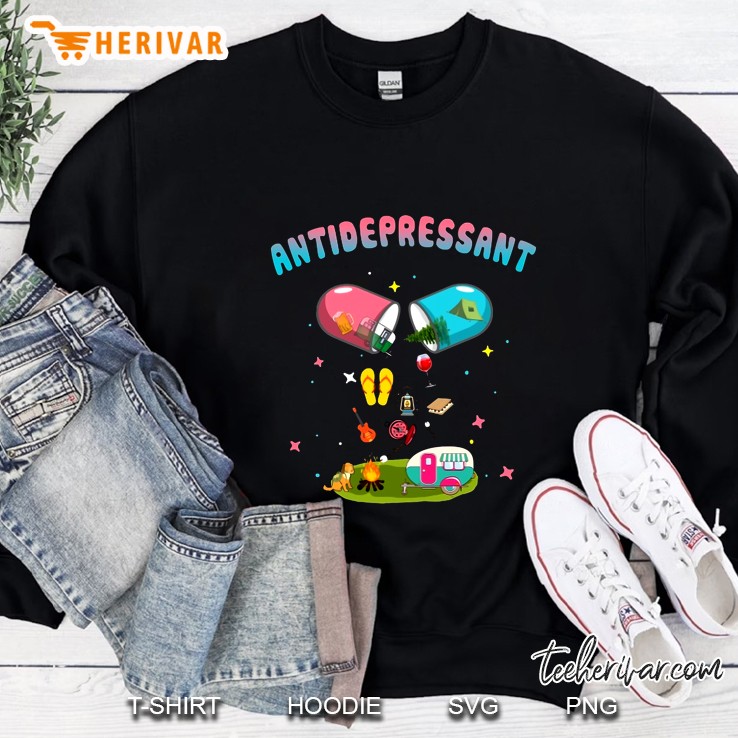 Antidepressant Camping Version Sweatshirt