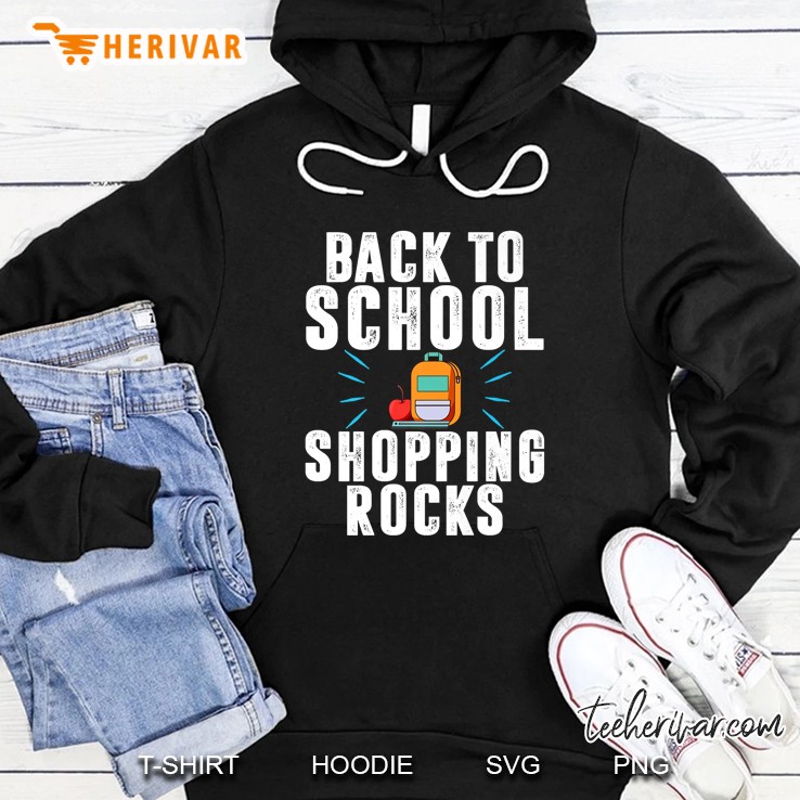 Back To School Shopping Rocks Hoodie