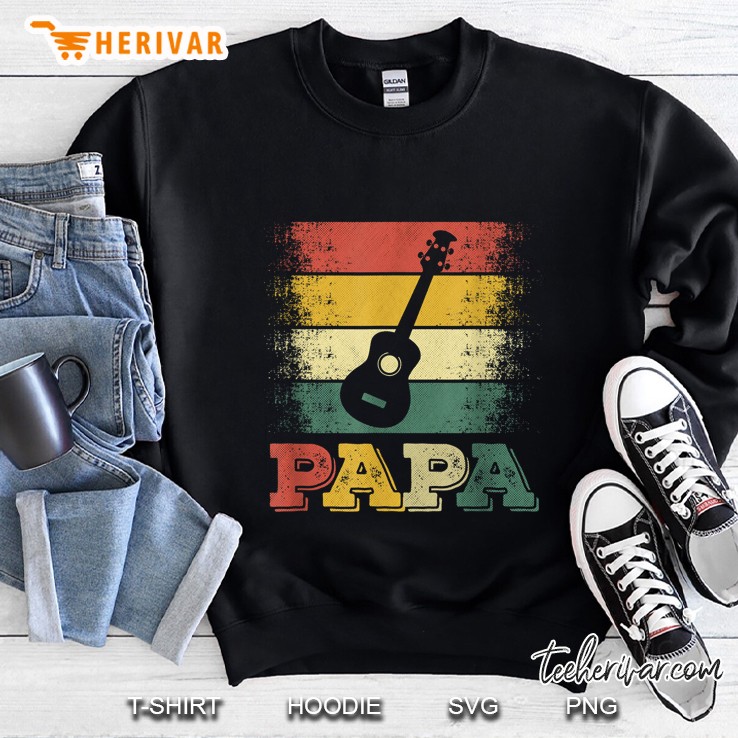 Papa Guitar Vintage Version2 Sweatshirt