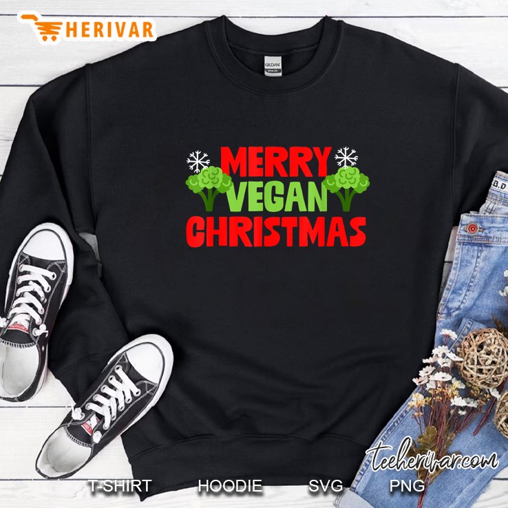 Merry Vegan Christmas Sweatshirt