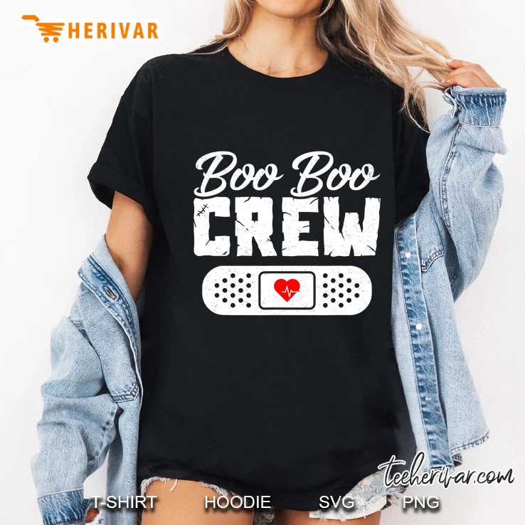 Boo Boo Crew Nurse Halloween Version2 Ladies Tee