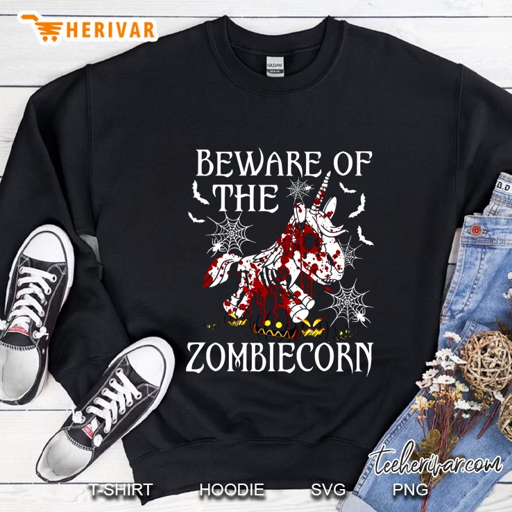 Beware Of The Zombiecorn Halloween Mugs