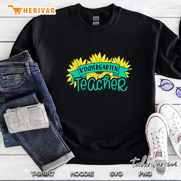 Kindergarten Teacher Sunflower Version Sweatshirt
