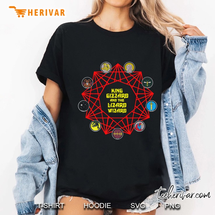 King Gizzard And The Lizard Wizard Version2 Ladies Tee