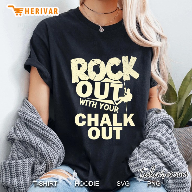 Rock Out With Your Chalk Out Ladies Tee