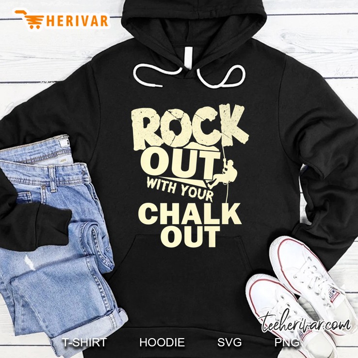 Rock Out With Your Chalk Out Hoodie