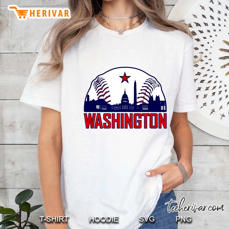 Washington Baseball Ladies Tee