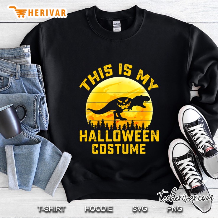 This Is My Halloween Costume T-Rex Version Sweatshirt