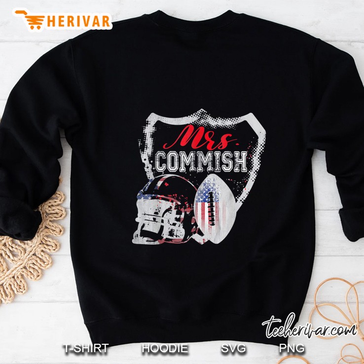 Mrs. Commish Football Version Sweatshirt