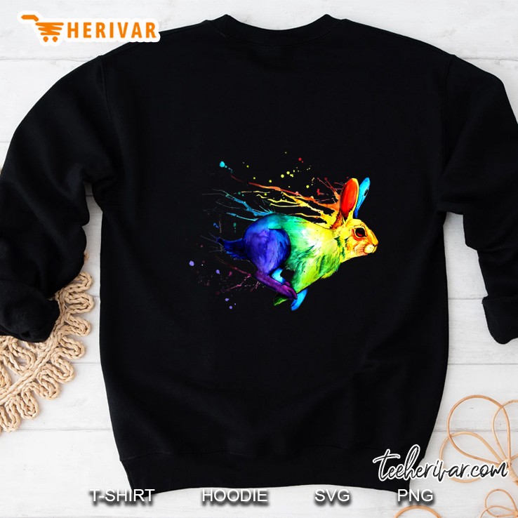 Rabbit Art Bunny Lover Whisperer Sweatshirt