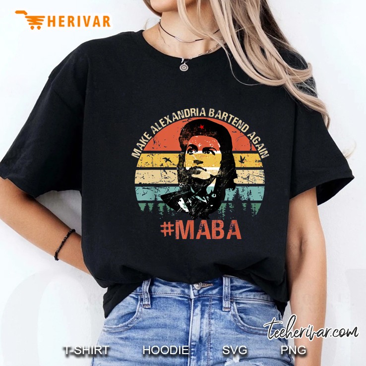Make Alexandria Bartend Again Maba Ladies Tee