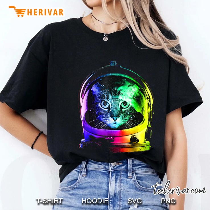 Astronaut Cat Version Ladies Tee