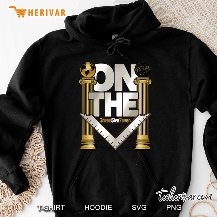 On The Three Five Seven Freemasonry Version Hoodie
