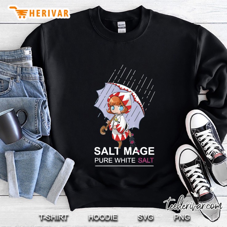 Salt Mage Pure White Salt Anime Character Version Sweatshirt