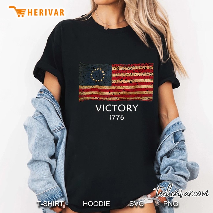 Victory 1776 Betsy Ross Flag Version Hoodie