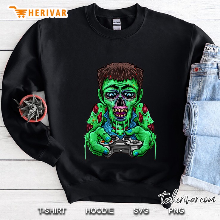 Halloween Zombie Gaming Sweatshirt