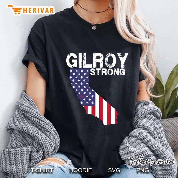 Gilroy Strong Hundreds Gather Remember Lives Lost Ladies Tee
