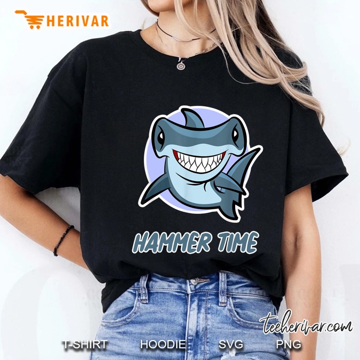 Hammer Time Hammerhead Shark Ladies Tee