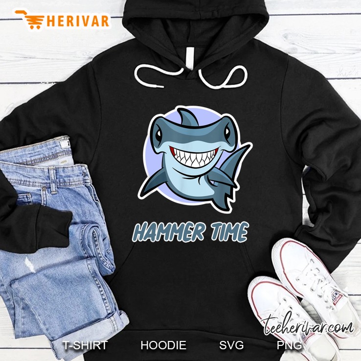 Hammer Time Hammerhead Shark Hoodie