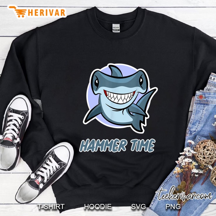 Hammer Time Hammerhead Shark Sweatshirt