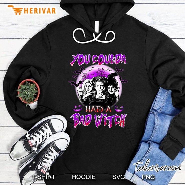 You Coulda Had A Bad Witch Hocus Pocus Halloween Black Version2 Hoodie