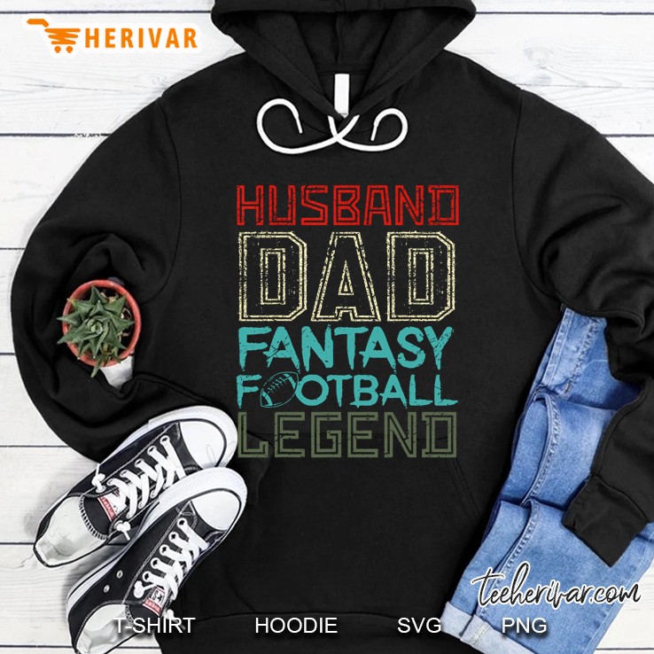 Husband Dad Fantasy Football Legend Hoodie