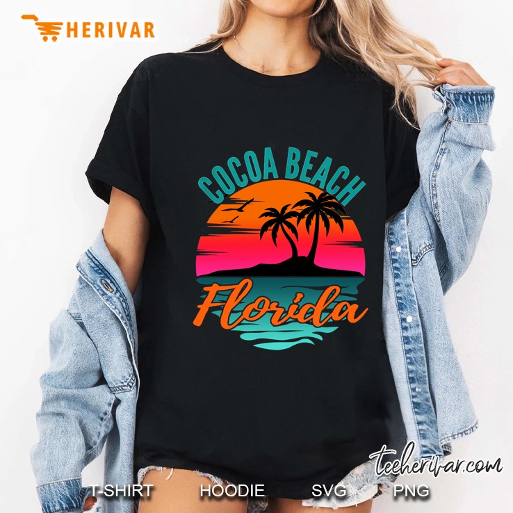 Cocoa Beach Florida Ladies Tee