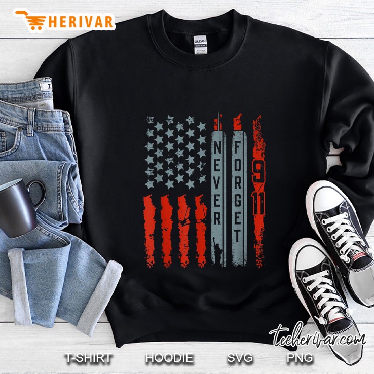 Never Forget 9/11 Twin Towers Sweatshirt