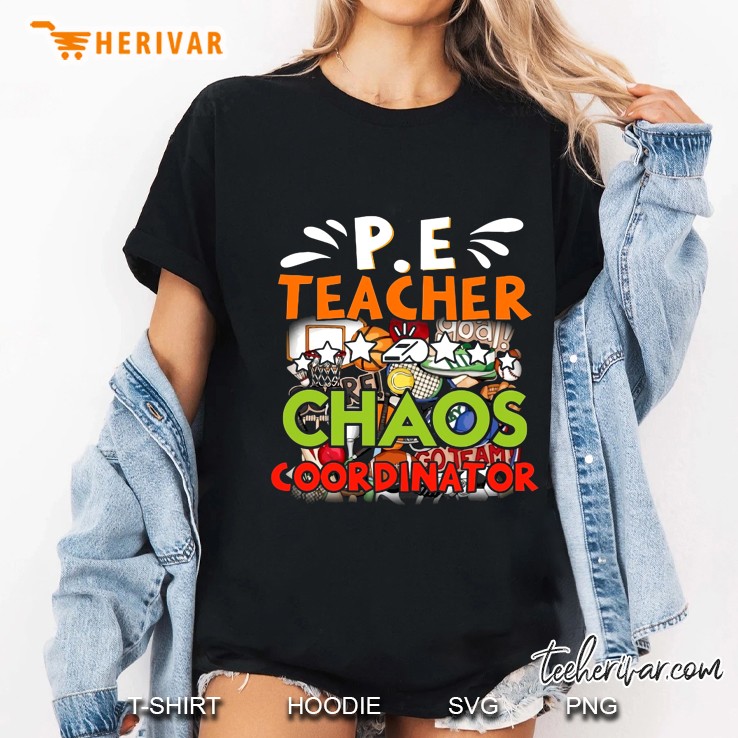 PE Teacher Chaos Coordinator Ladies Tee