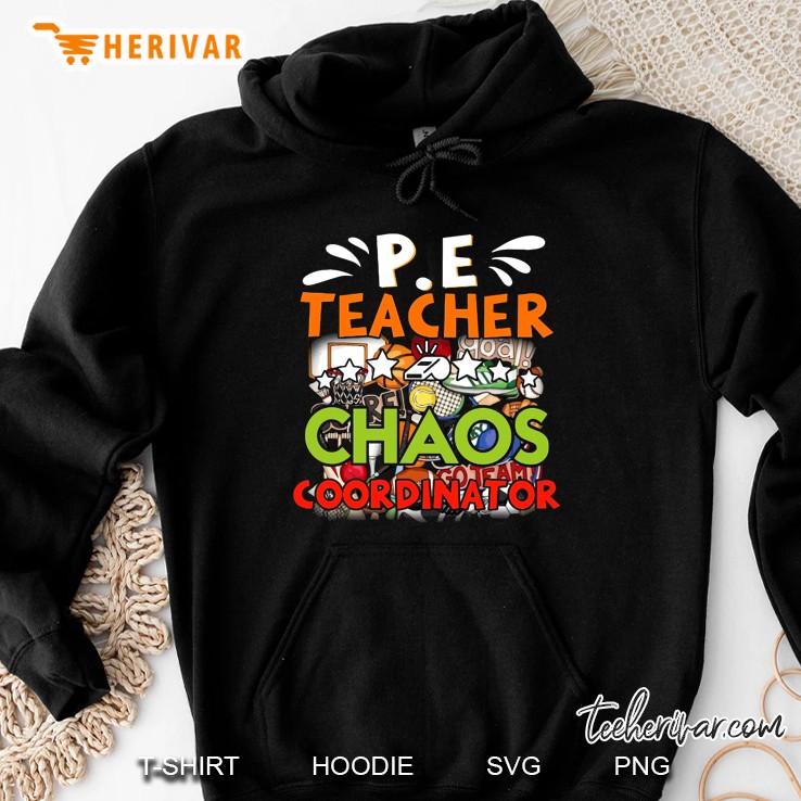 PE Teacher Chaos Coordinator Hoodie