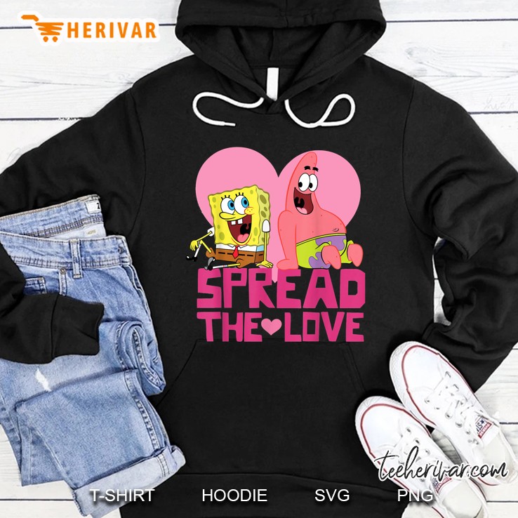 Spread The Love SpongeBob SquarePants Version Hoodie