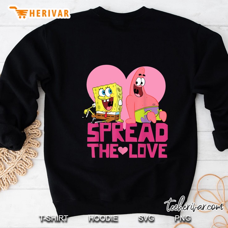 Spread The Love SpongeBob SquarePants Version Sweatshirt