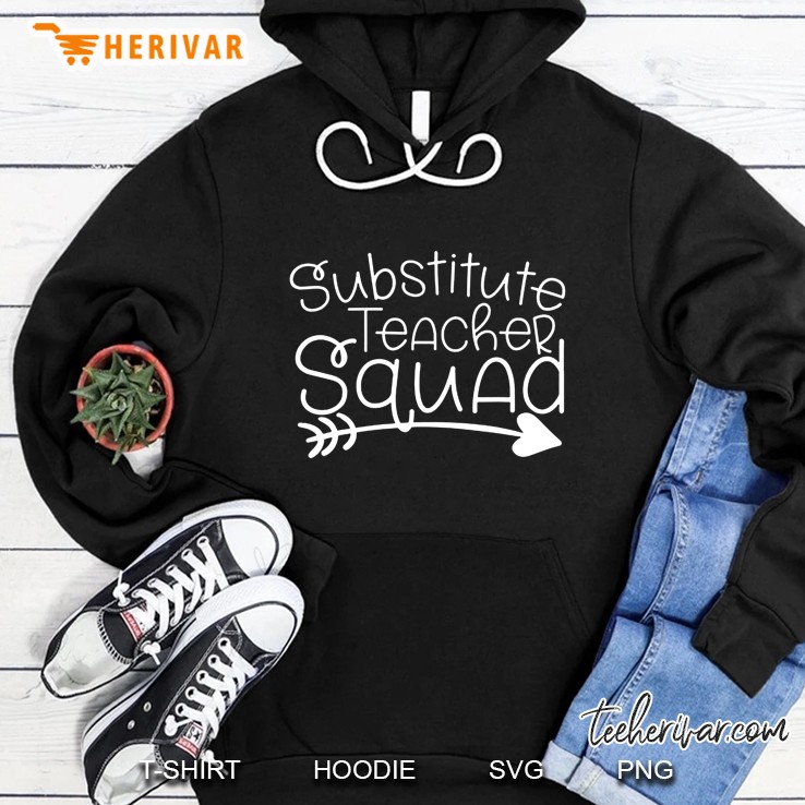 Substitute Teacher Squad School Version Hoodie