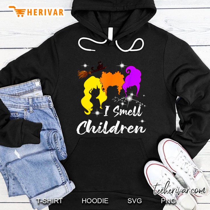 I Smell Children Hocus Pocus Black Cat Version Hoodie