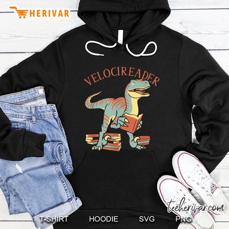 Velocireader T-Rex Reading Book Hoodie