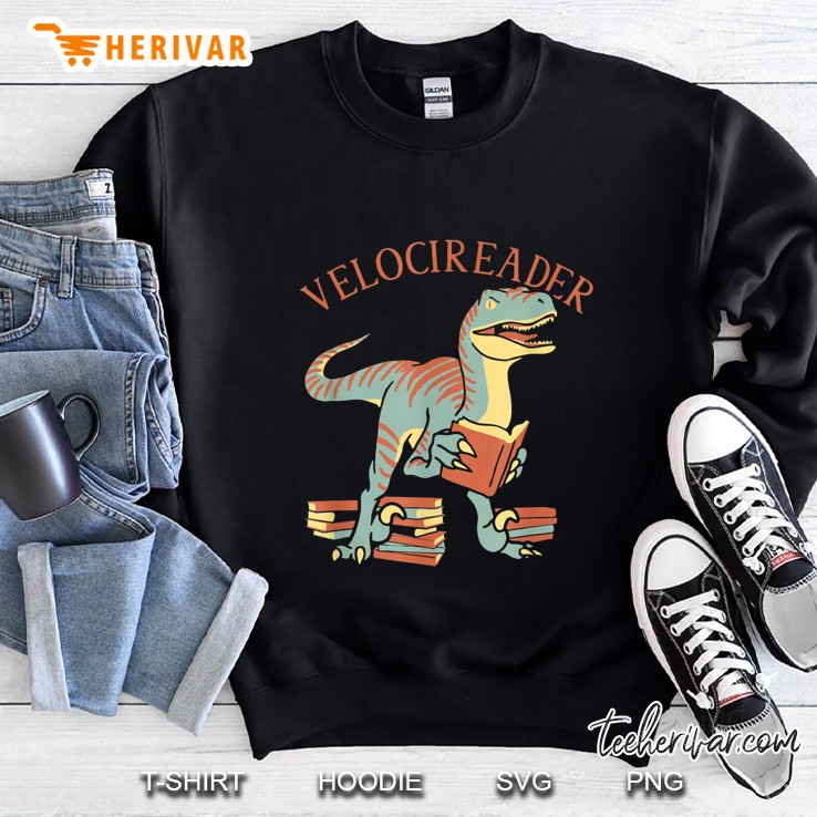 Velocireader T-Rex Reading Book Sweatshirt