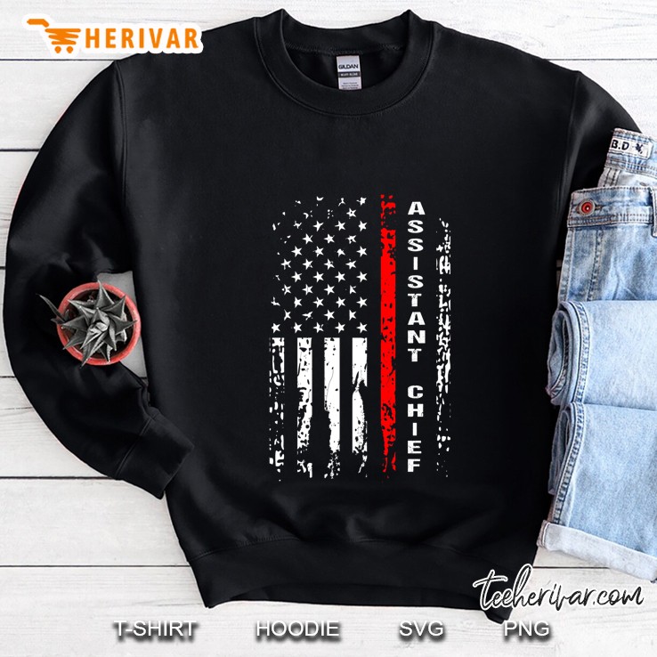 Assistant Chief American Flag Version Sweatshirt