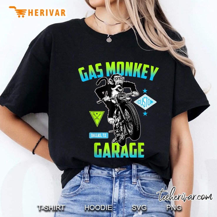 Gas Monkey Garage Motorcycle Riding Ladies Tee