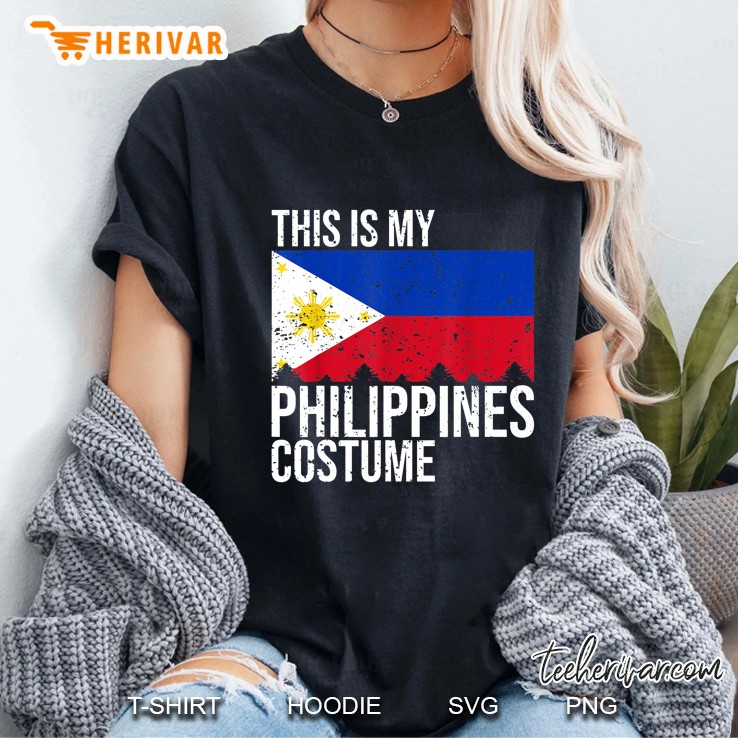 This Is My Philippines Costume Halloween Ladies Tee