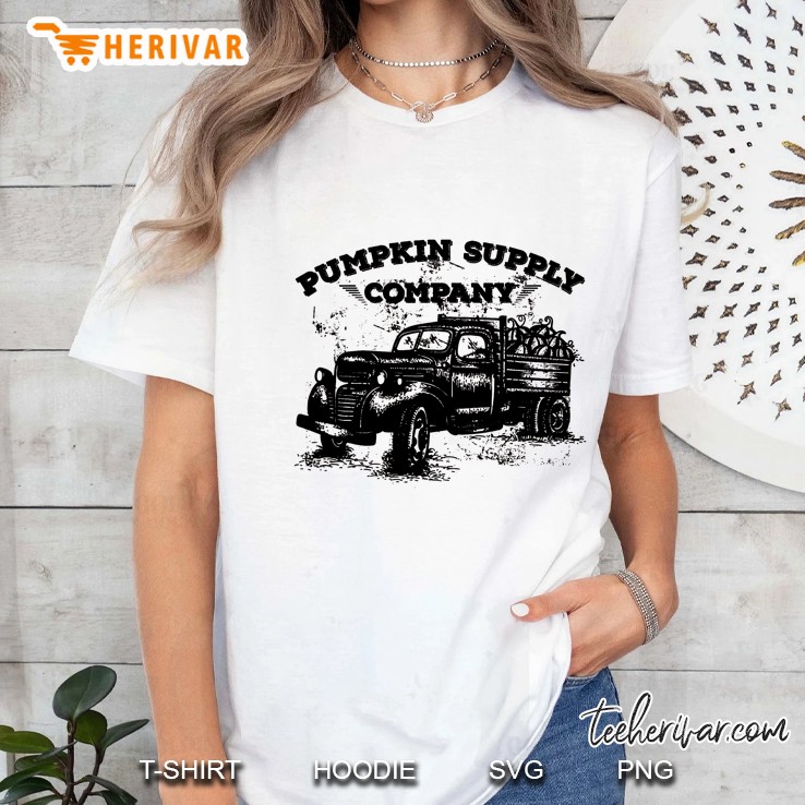 Pumpkin Supply Company Halloween Ladies Tee