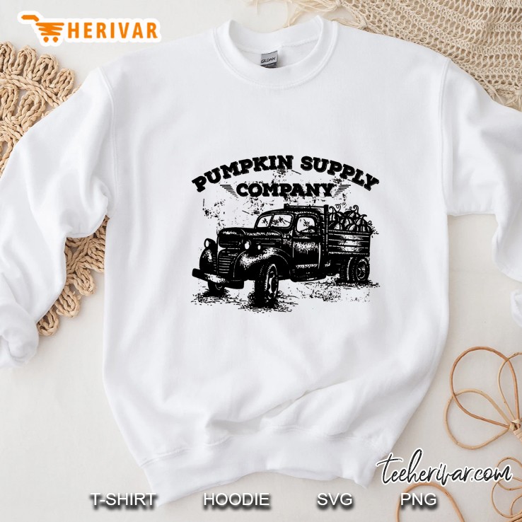 Pumpkin Supply Company Halloween Sweatshirt