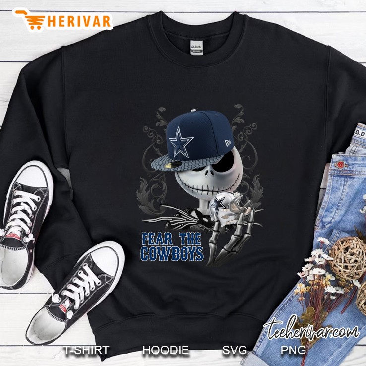 Fear The Cowboys Jack Skellington Version Sweatshirt