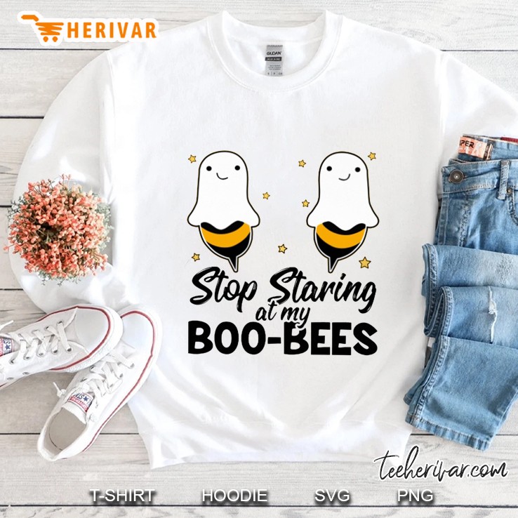 Stop Staring At My Boo Bees Halloween Sweatshirt