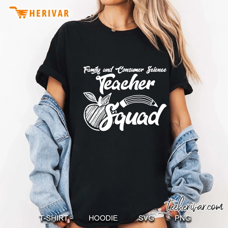 Family And Consumer Science Teacher Squad Ladies Tee