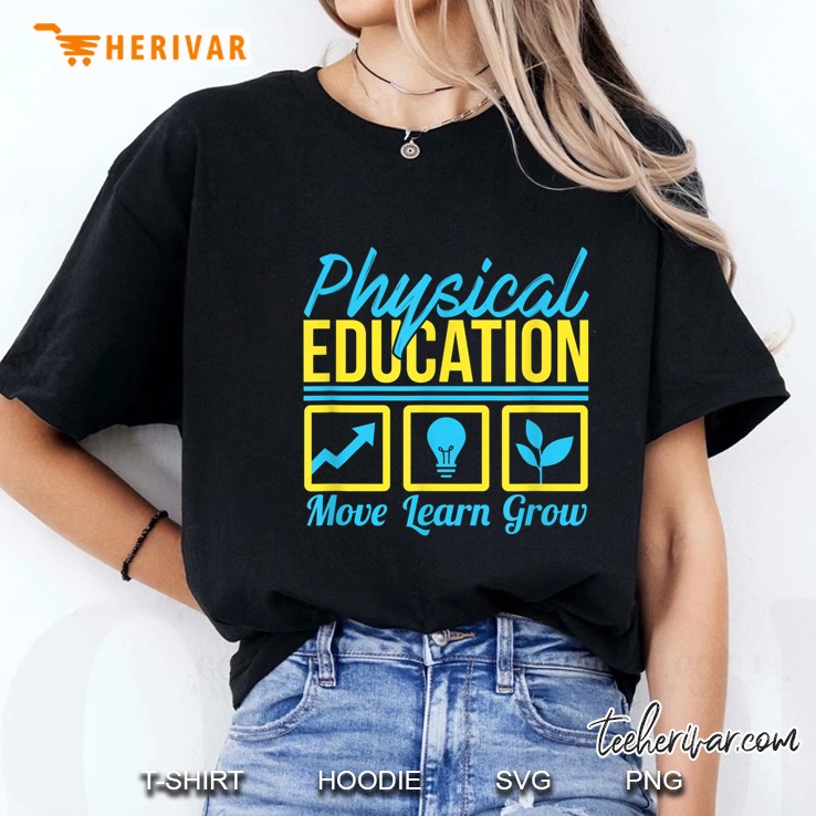 Physical Education Move Learn Grow Ladies Tee