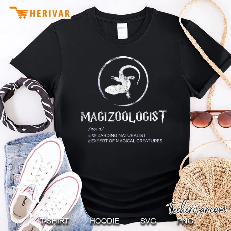 Magizoologist Wizarding Naturalist Expert Of Magical Creatures Shirt